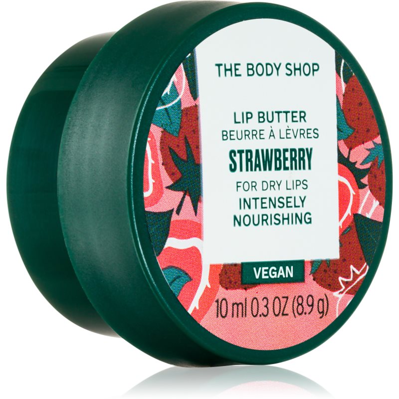 The Body Shop Strawberry Lip Butter масло-грижа за устни 10 мл.