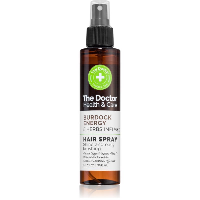 The Doctor Burdock Energy 5 Herbs Infused спрей без отмиване За коса 150 мл.