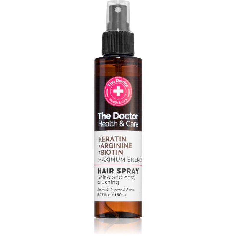 The Doctor Keratin + Arginine + Biotin Maximum Energy подхранващ балсам без отмиване с кератин 150 мл.