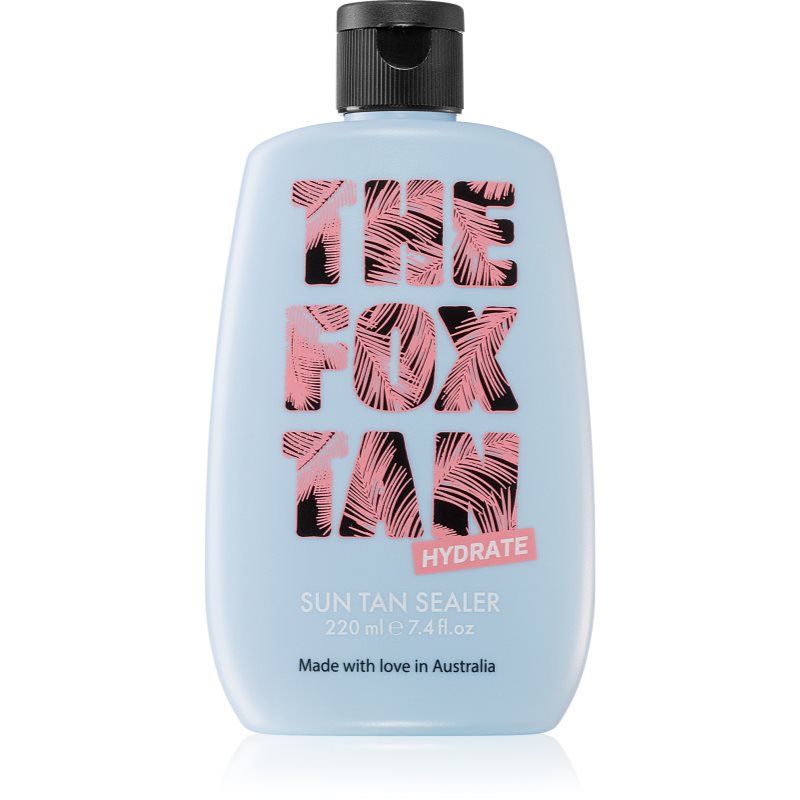 The Fox Tan Hydration Sun Tan Sealer дълбоко хидратиращ крем в дълбочина за тяло 220 мл.