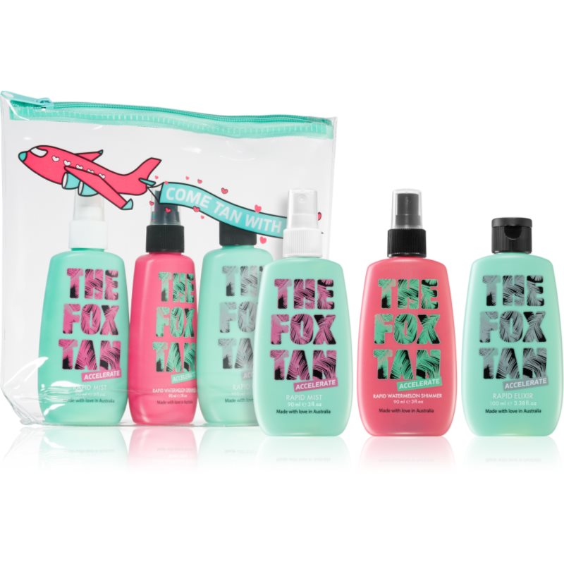 The Fox Tan The Jet-Setter комплект за пътуване за ускоряване на тена на ниска цена