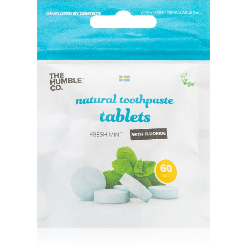 The Humble Co. Natural Toothpaste Tablets пастили Fresh Mint 60 бр.