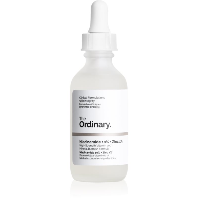 The Ordinary Niacinamide 10% + Zinc 1% озаряващ серум за лице 60 мл. на ниска цена
