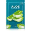 The Saem Natural Mask Sheet Aloe платнена маска за лице с хидратиращ и успокояващ ефект 21 мл.