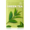 The Saem Natural Mask Sheet Green Tea платнена маска за лице с хидратиращ и успокояващ ефект 21 мл.