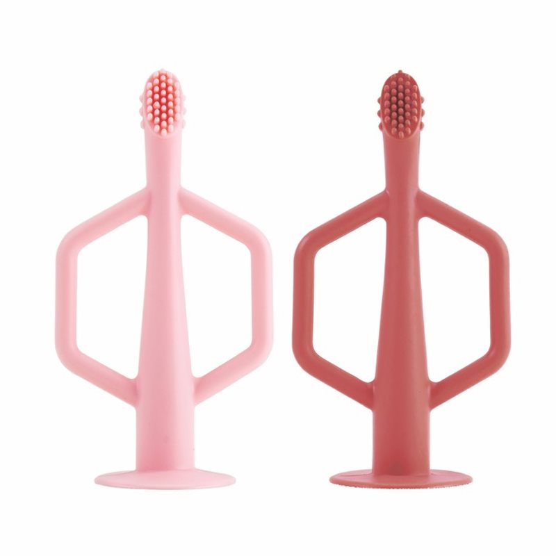 Tiny Twinkle Training Toothbrush четка за зъби за деца Rose