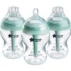 Tommee Tippee Advanced Anti-Colic бебешко шише против колики самостерилизиращ Slow Flow 0m+ 3x260 мл.
