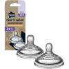 Tommee Tippee Closer To Nature Advanced Anti-colic Teat биберон за шише Variable Flow 0m+ 2 бр.