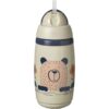 Tommee Tippee Superstar Insulated Straw Grey чаша със сламка за деца 12m+ 266 мл.
