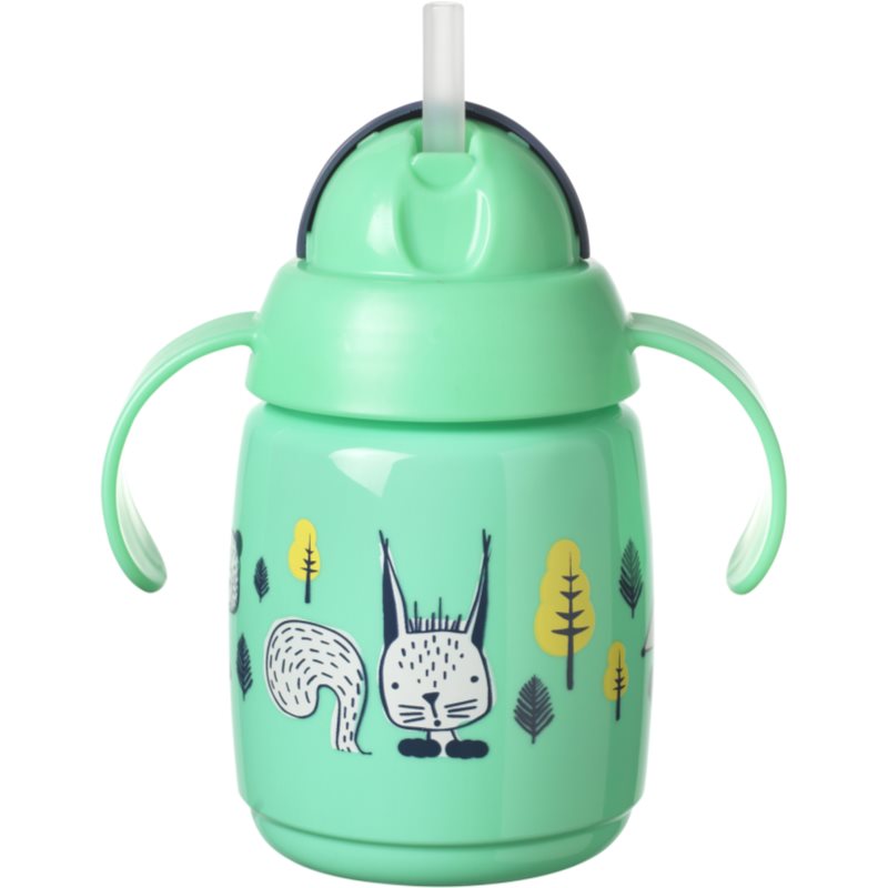 Tommee Tippee Superstar Straw Cup чаша със сламка за деца 6m+ 300 мл. на ниска цена