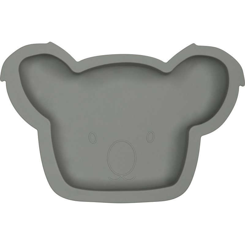 Tryco Silicone Plate Koala чиния Olive Gray 1 бр. на ниска цена