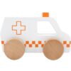 Tryco Wooden Ambulance Toy кола от дърво 12m+ 1 бр.