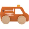 Tryco Wooden Fire Truck Toy кола от дърво 1 бр.