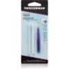 Tweezerman Mini Slant пинсета със скосен връх мини с калъфка за пътуване Lavender 1 бр.