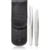 Tweezerman Professional комплект за пътуване за вежди цвят Black