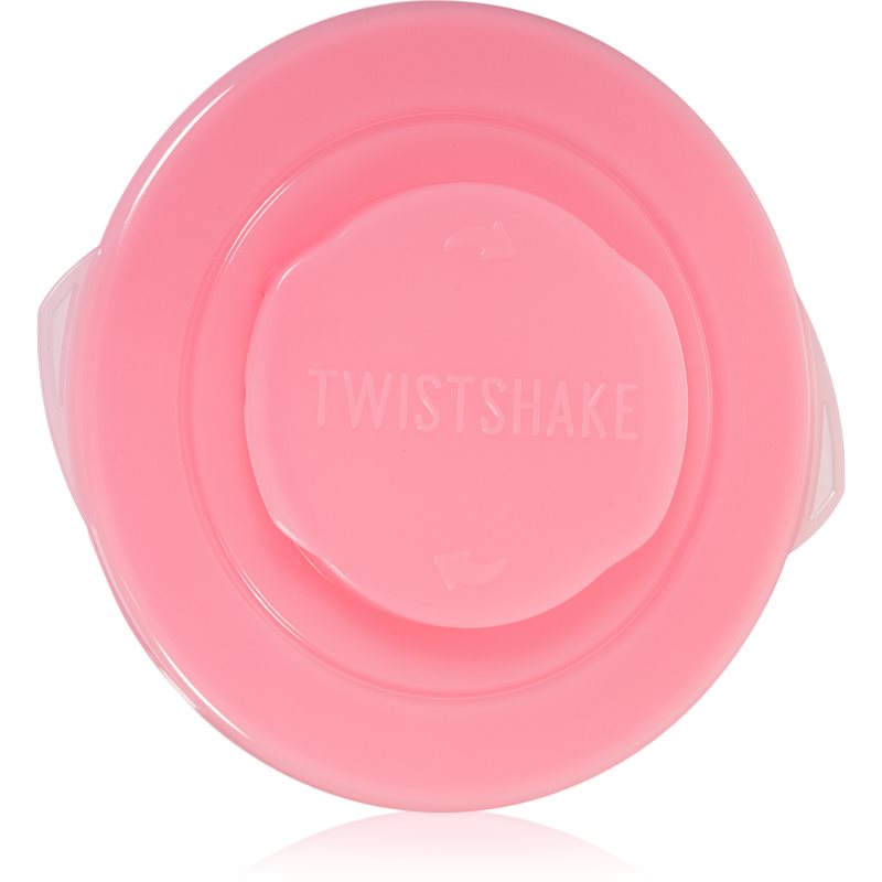 Twistshake Kid's Bowl купичка с капачка Pink 6 m+ 520 мл.
