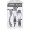 Twistshake Learn Cutlery прибор за деца 6+m Pastel Grey 3 бр.