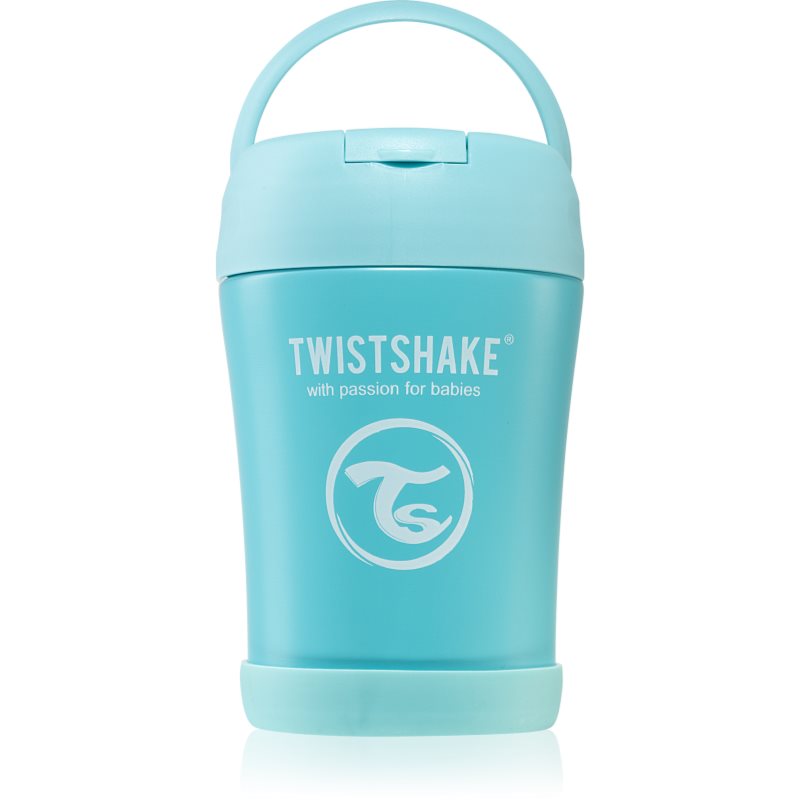 Twistshake Stainless Steel Food Container Blue термос за храна 350 мл.