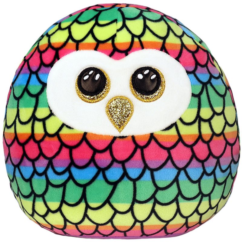 Ty Squishy Beanies Owen плюшена възглавничка Multicolor Owl 3y+ 22 см