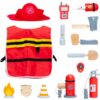 UMU Toys Firefighter set играчка за подреждане от дърво