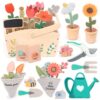 UMU Toys My Little Garden играчка за подреждане от дърво