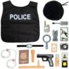 UMU Toys Police set играчка за подреждане от дърво