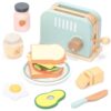UMU Toys Toaster & Sandwich set играчка за подреждане от дърво