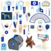 UMU Toys Veterinary set играчка за подреждане от дърво