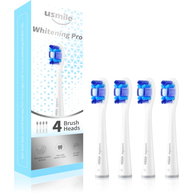 USMILE Whitening Pro сменяеми глави White 4 бр.