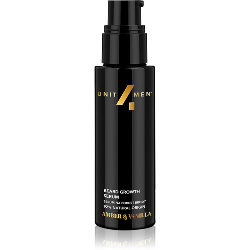 Unit4Men Beard Growth Serum Amber&Vanilla серум 30 мл.