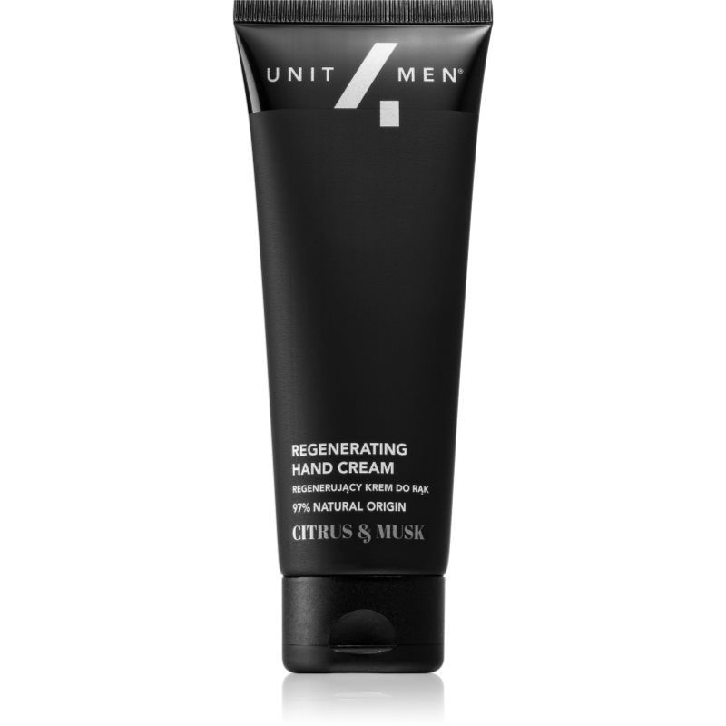 Unit4Men Regenerating hand cream регенериращ крем за ръце Citrus and Musk 75 мл.