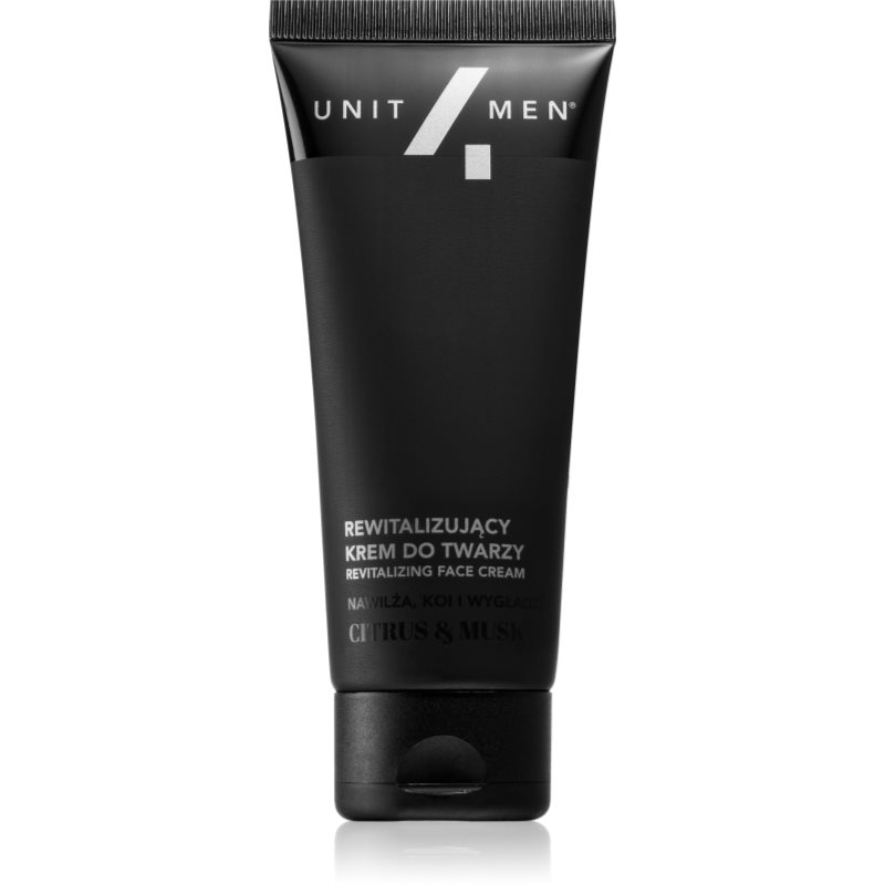 Unit4Men Revitalizing face cream ревитализиращ крем за лице Citrus and Musk 50 мл.