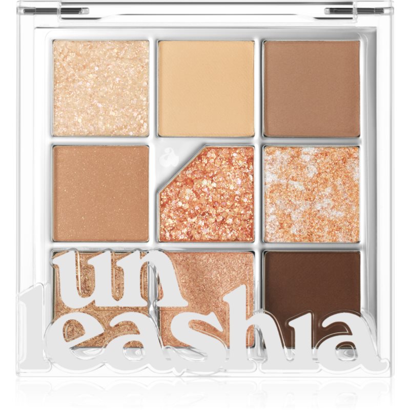 Unleashia Glitterpedia Eye Palette палитра сенки за очи цвят All of Brown 6