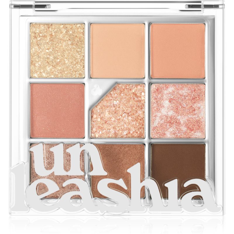 Unleashia Glitterpedia Eye Palette палитра сенки за очи цвят All of CoralPink 6