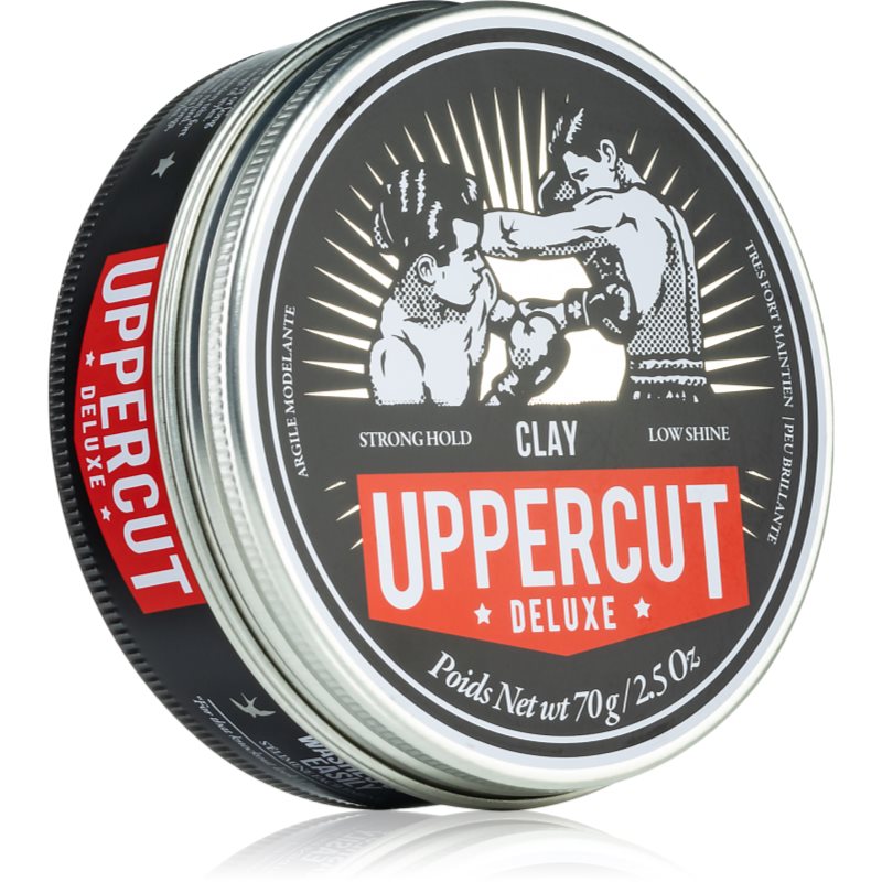 Uppercut Deluxe Clay стилизираюа глина с екстра силна фиксация за мъже 70 гр.