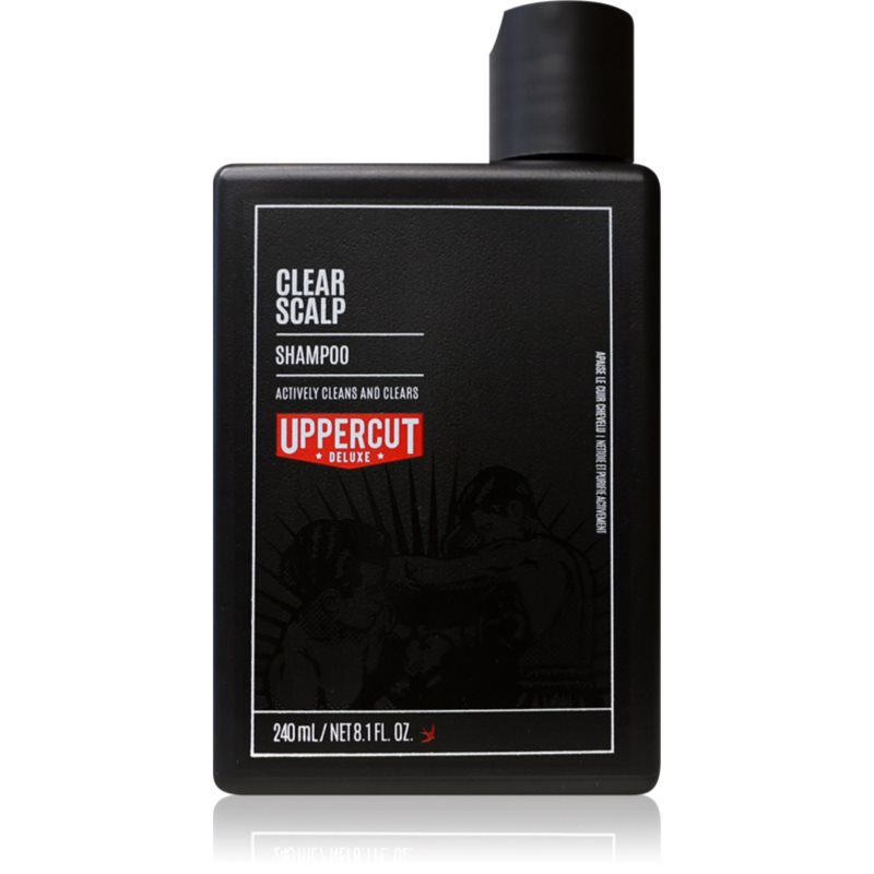 Uppercut Deluxe Clear Scalp шампоан против пърхот за мъже 240 мл.