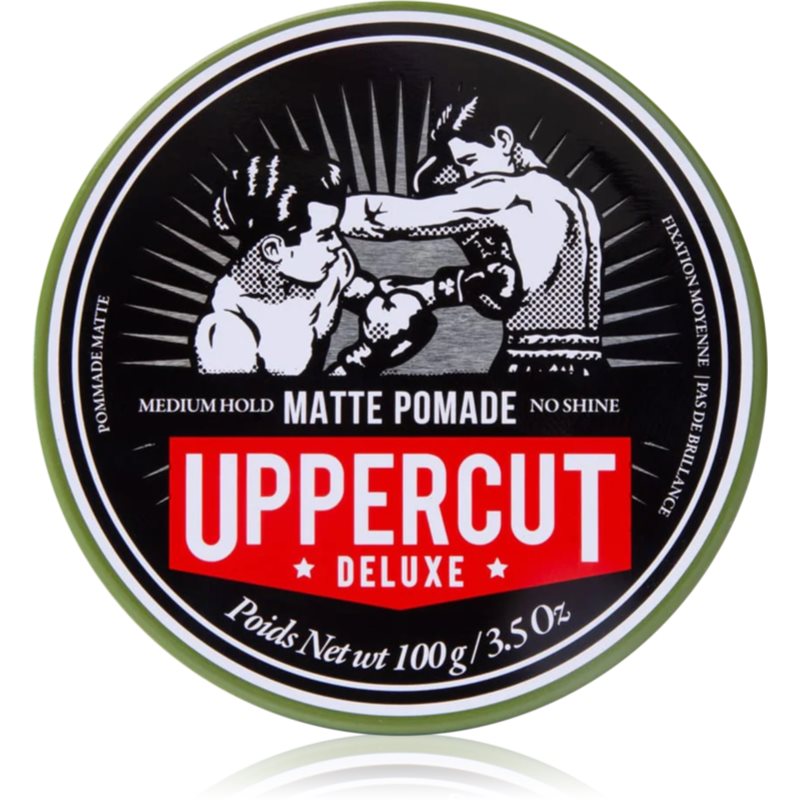 Uppercut Deluxe Matt Pomade стилизираща паста За коса за мъже 100 гр.