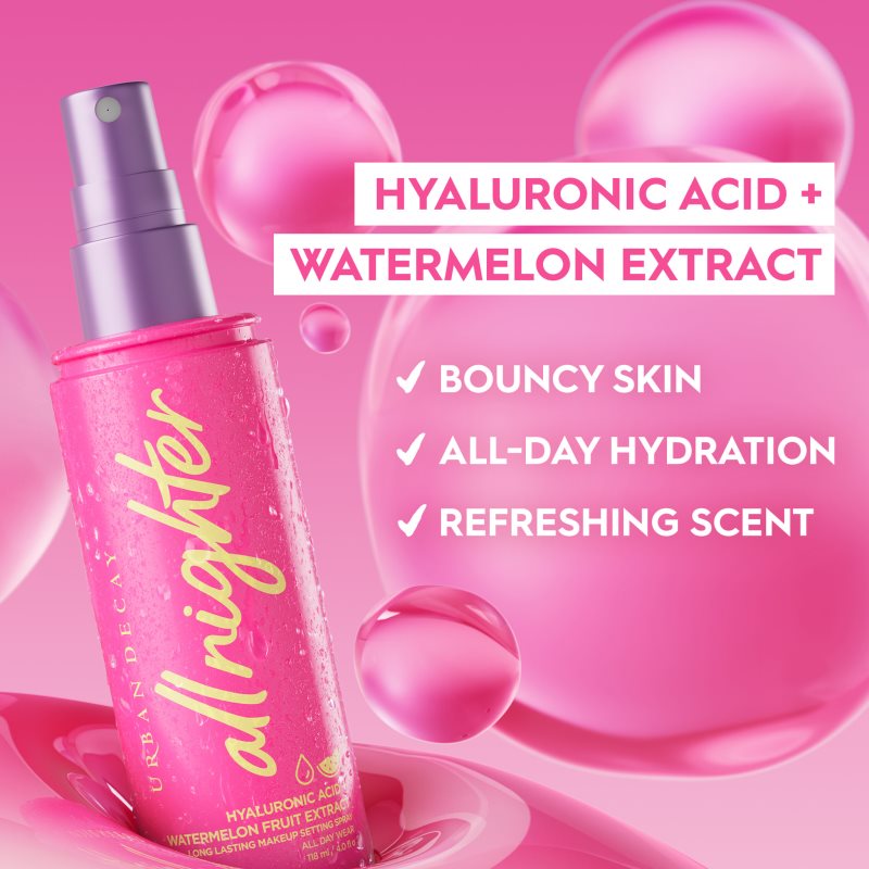 Urban Decay All Nighter Hyaluronic Acid фон дьо тен фиксатор 118 мл. на ниска цена