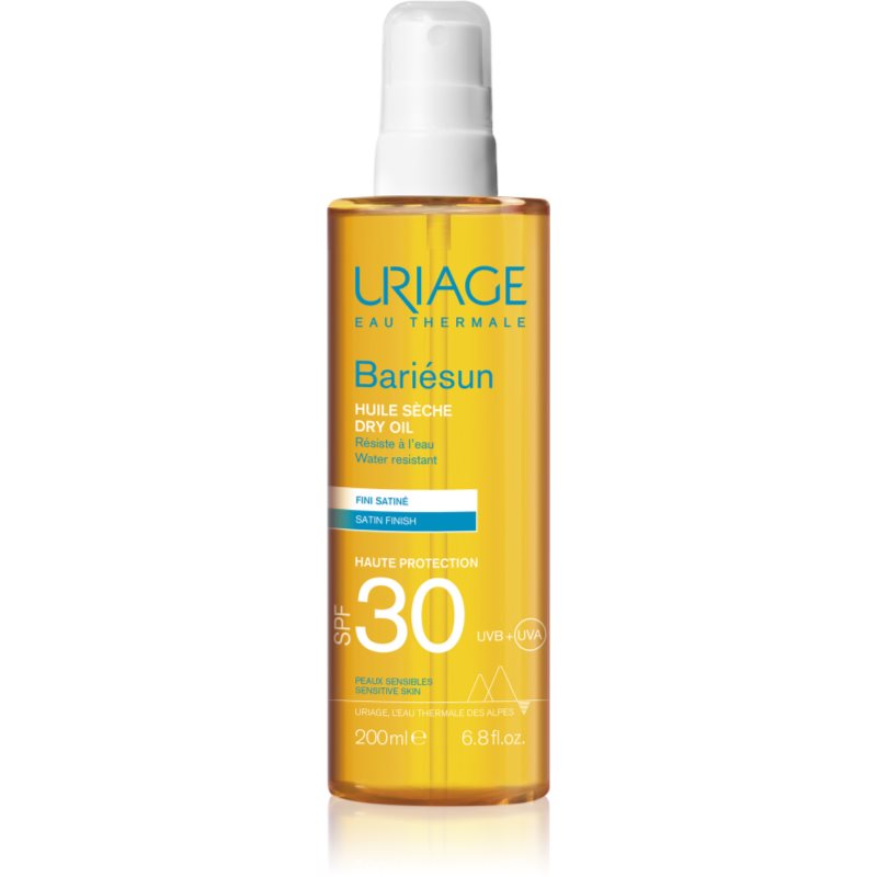 Uriage Bariésun Dry Oil SPF 30 олио за слънце SPF 30 200 мл.