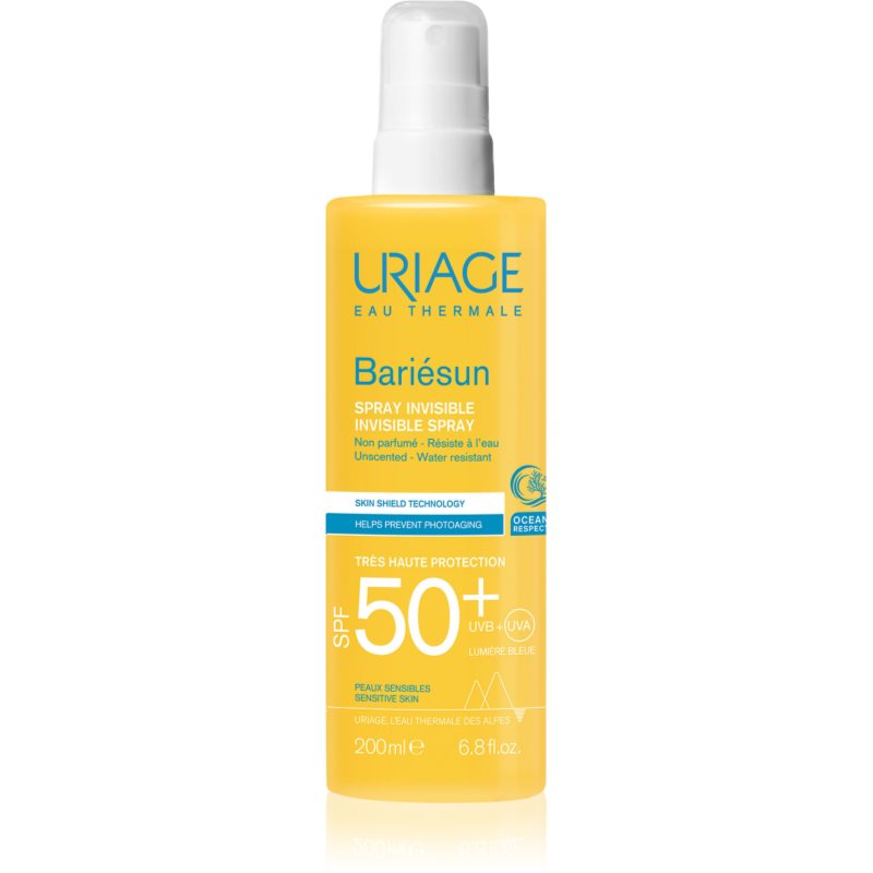 Uriage Bariésun Invisible Spray защитен спрей за лице и тяло SPF 50+ 200 мл.
