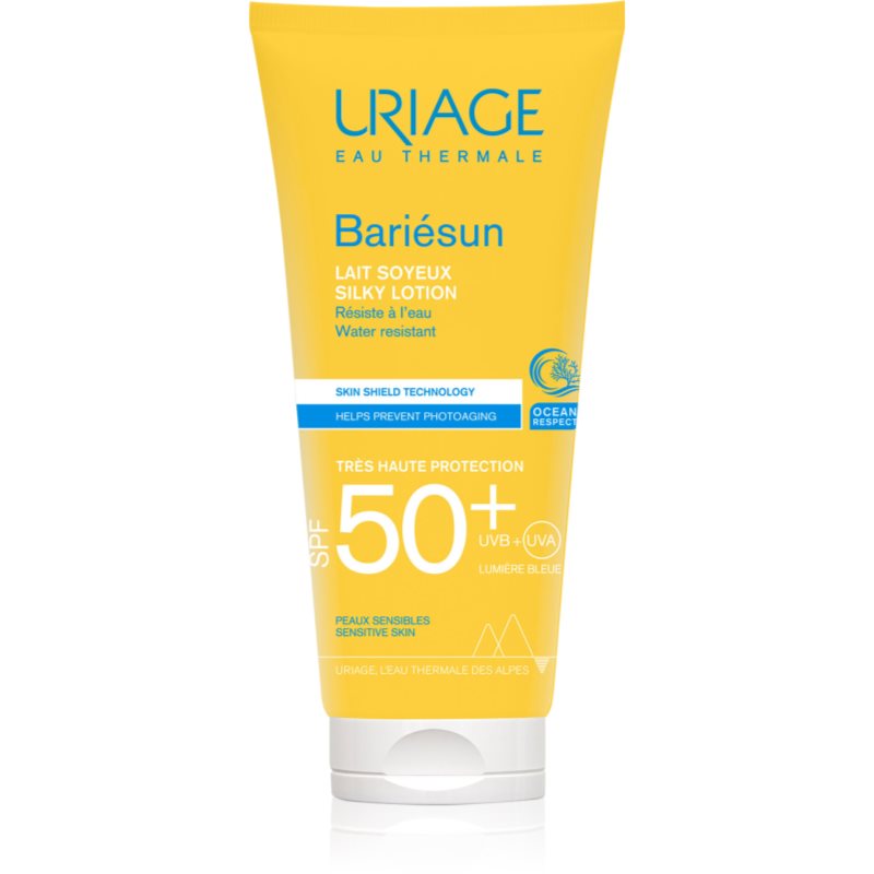 Uriage Bariésun Silky Lotion SPF 50+ защитно мляко за тяло и лице SPF 50+ 100 мл. на ниска цена