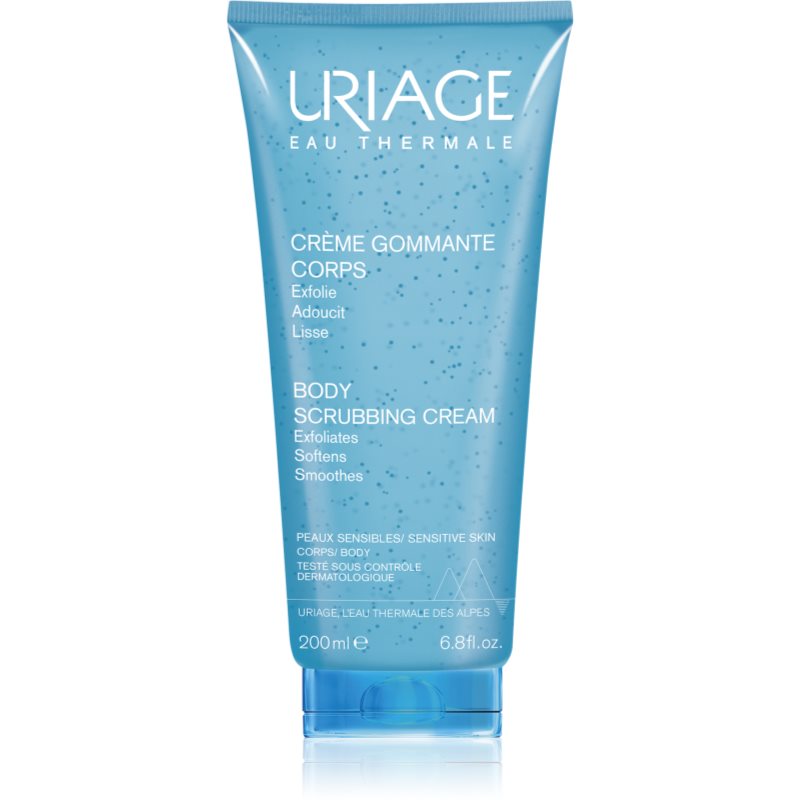 Uriage Hygiène Body Scrubbing Cream крем пилинг за тяло за чувствителна кожа 200 мл.