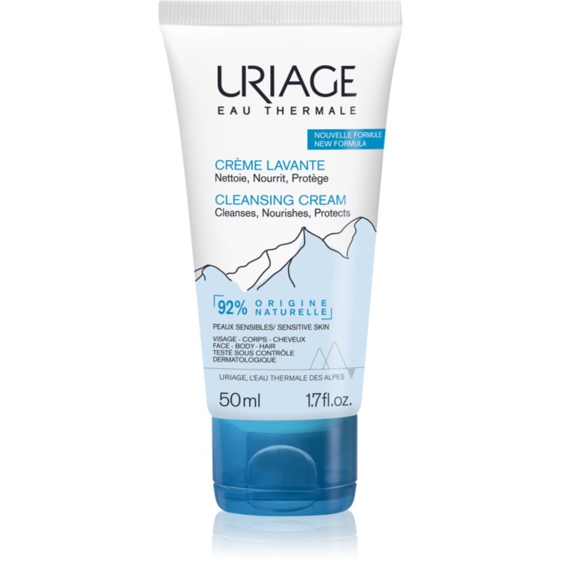 Uriage Hygiène Cleansing Cream подхранващ и почистващ крем за тяло и лице 50 мл. на ниска цена