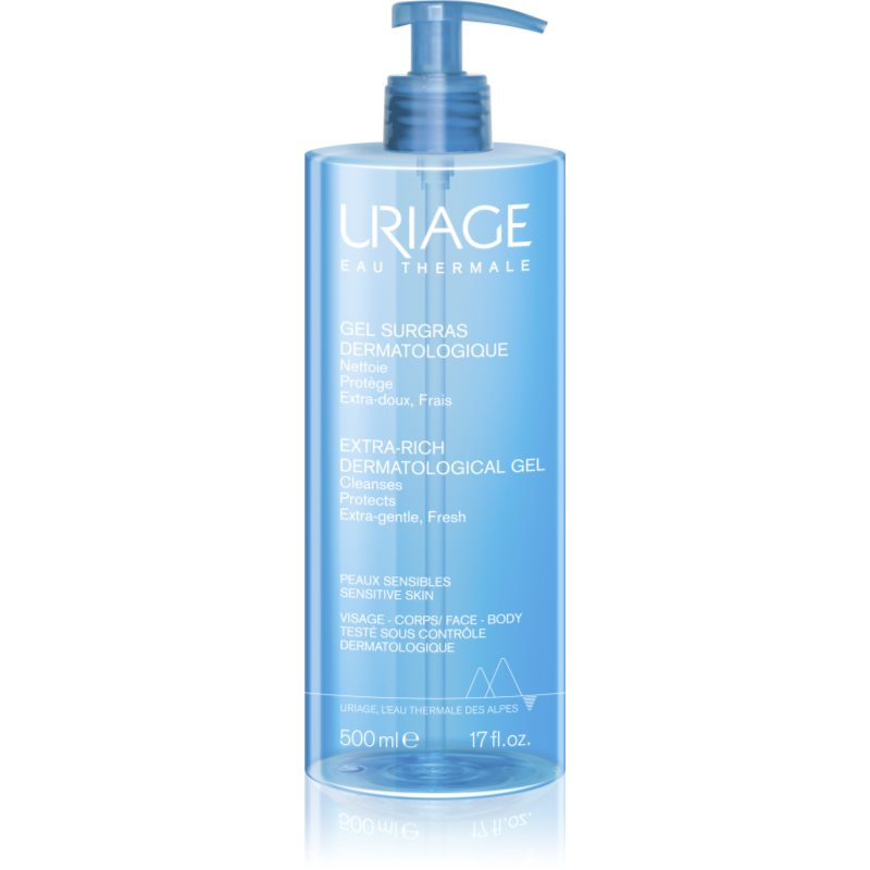 Uriage Hygiène Extra-Rich Dermatological Gel почистващ гел за лице и тяло 500 мл.