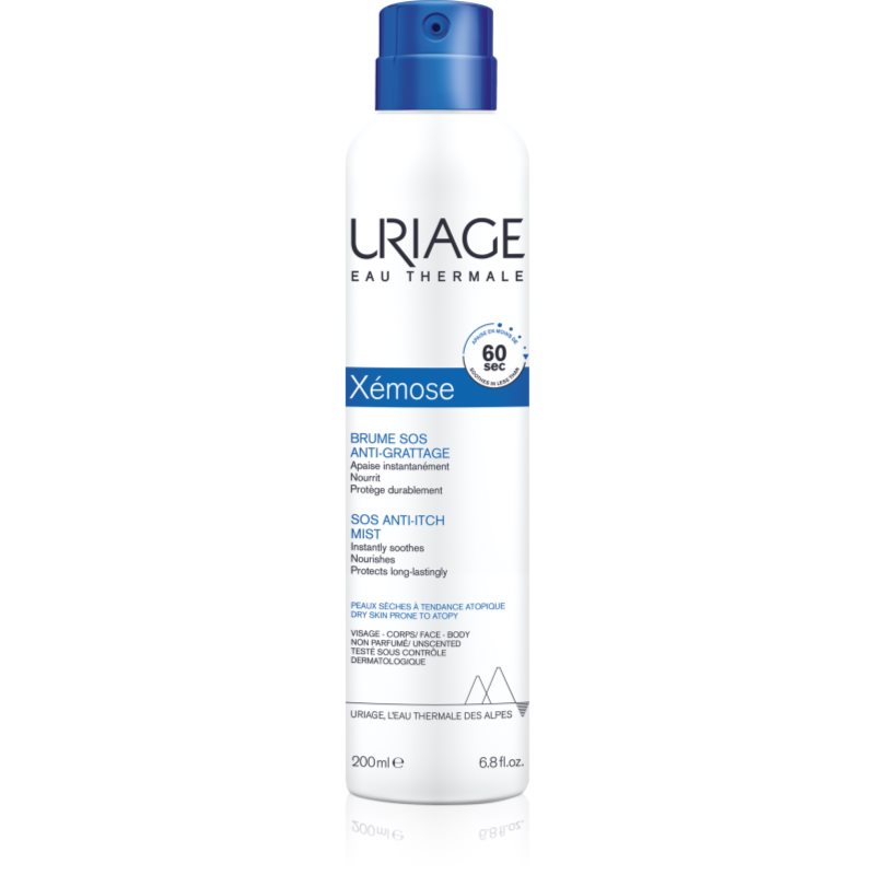 Uriage Xémose SOS Anti-Itch Mist SOS спрей за мигновено успокояване на сърбеж 200 мл.