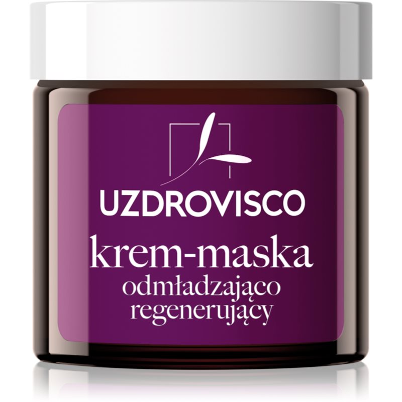 Uzdrovisco Black Tulip Intense Rejuvenating And Regenerating Cream-Mask регенериращ крем за лице против бръчки с масло от баобаб 50 мл.