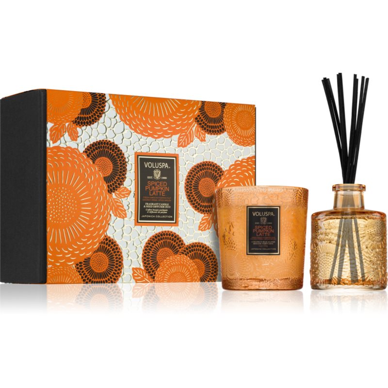 VOLUSPA Japonica Holiday Spiced Pumpkin Latte подаръчен комплект 1 бр.
