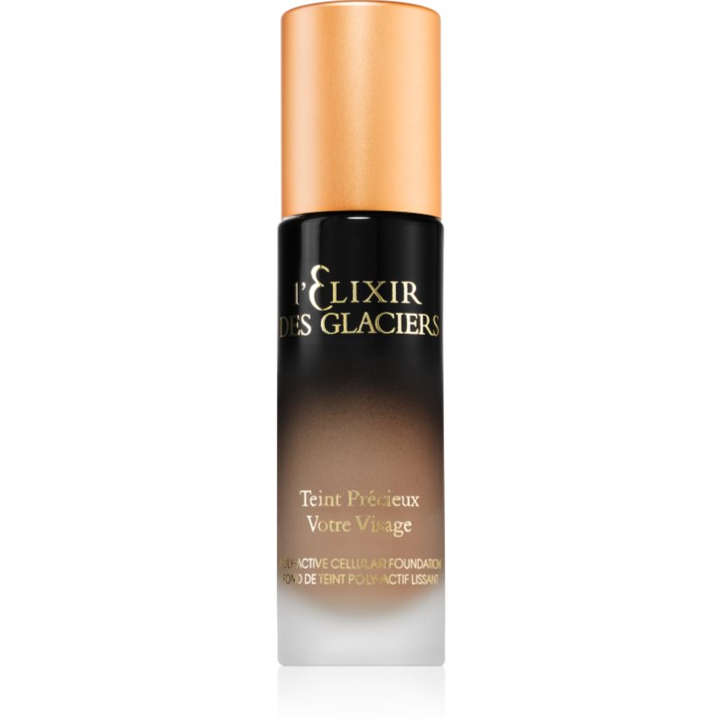 Valmont l' Elixir des Glaciers Teint Précieux високо покривен фон дьо тен за изглаждане на кожата и минимизиране на порите цвят Amber Beige in Florenc