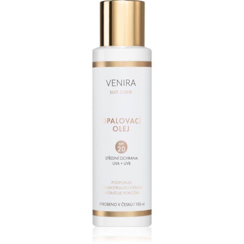 Venira Sunscreen Oil SPF 20 олио за тен 100 мл. на ниска цена