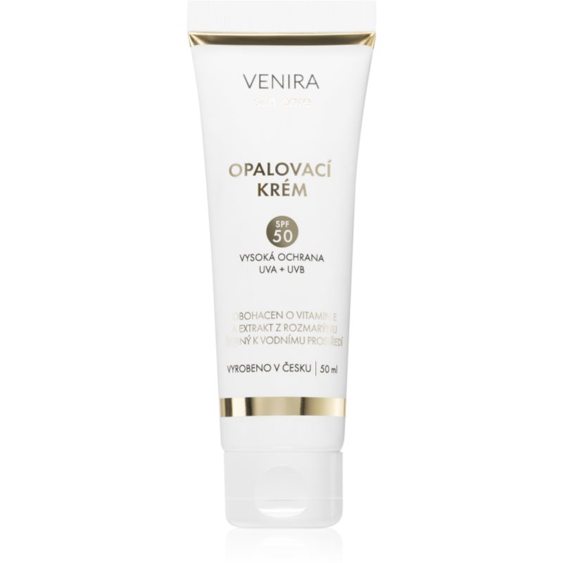 Venira Sunscreen SPF 50 слънцезащитен крем с UVA и UVB филтри 50 мл. на ниска цена